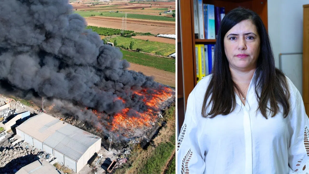 Geri Dönüşüm Tesisi Yangını Sonrası Hava Kirliliği Endişesi