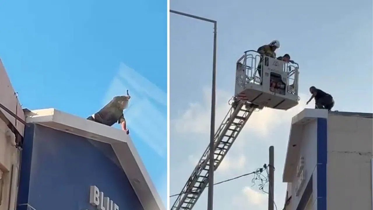 İntihar Girişimi Polis ve İtfaiye Ekipleri Tarafından Önlendi