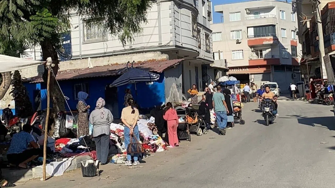 İzinsiz Kurulan Pazar Kaldırıldı