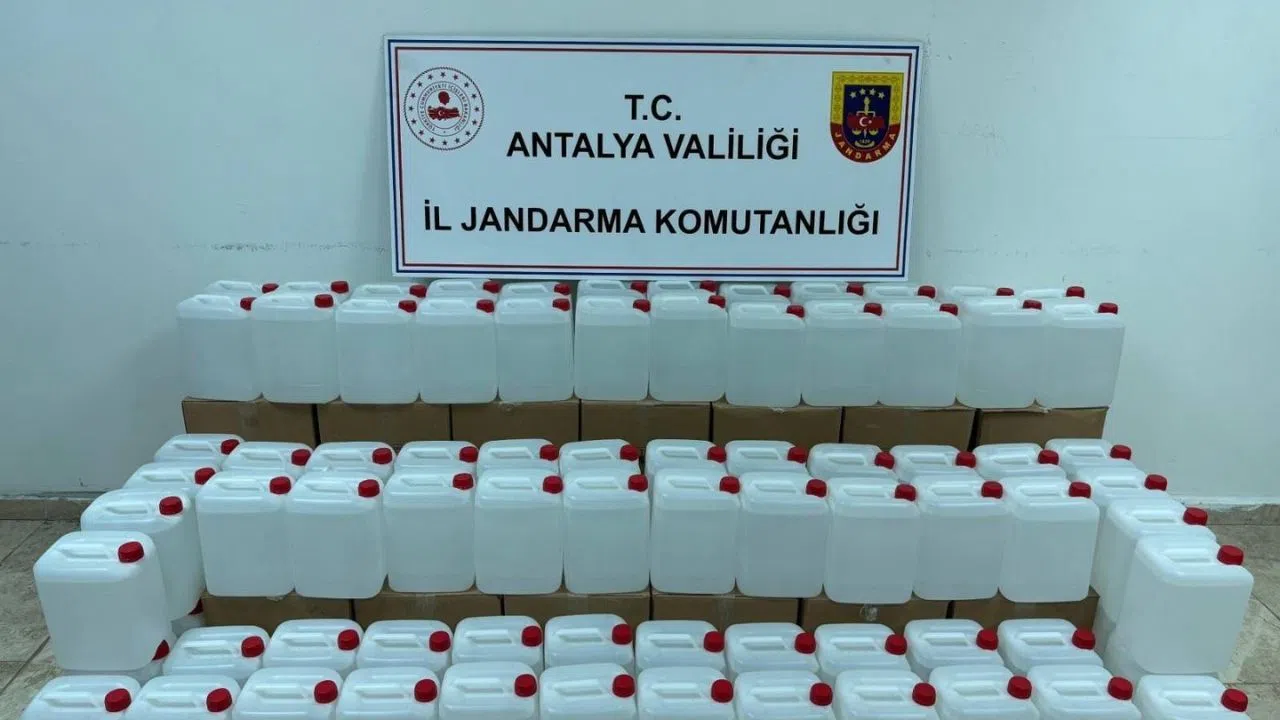 Jandarma Ekiplerinden Kaçak Alkol Operasyonu: 500 Litre Etil Alkol Ele Geçirildi