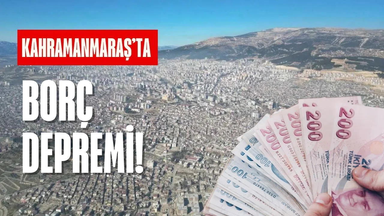 Kahramanmaraş bu kez borç depremiyle sarsıldı! Kredi kartı borçları rekor kırdı