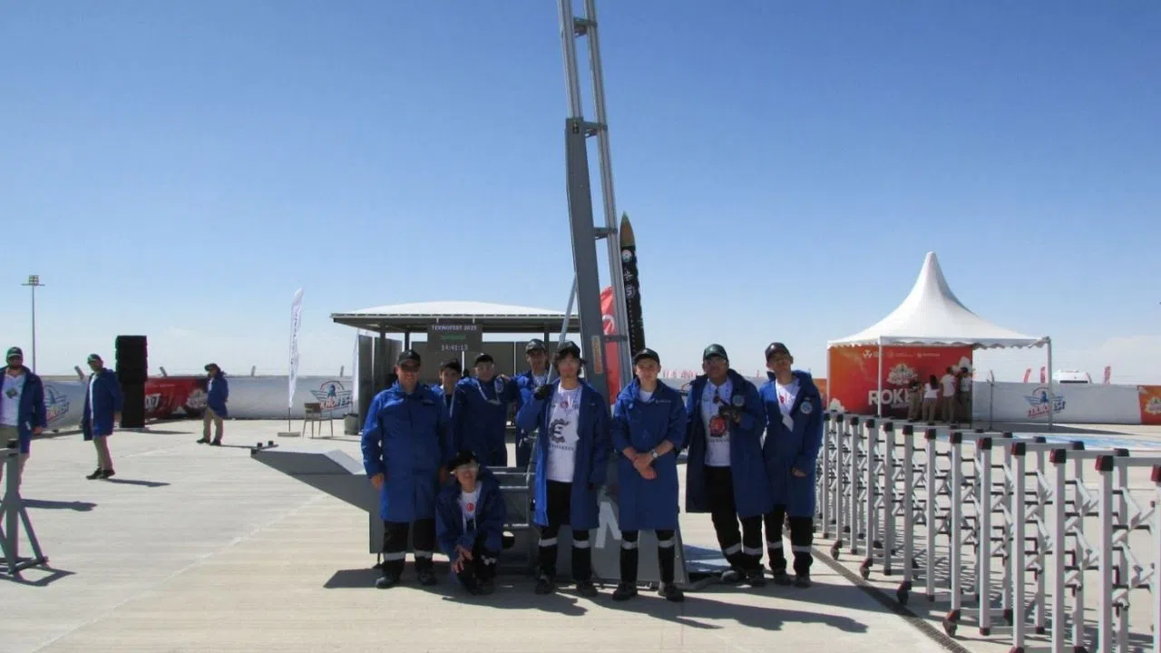 Kahramanmaraş Fen Lisesi Roket Takımı Türkiye 3.’sü Oldu