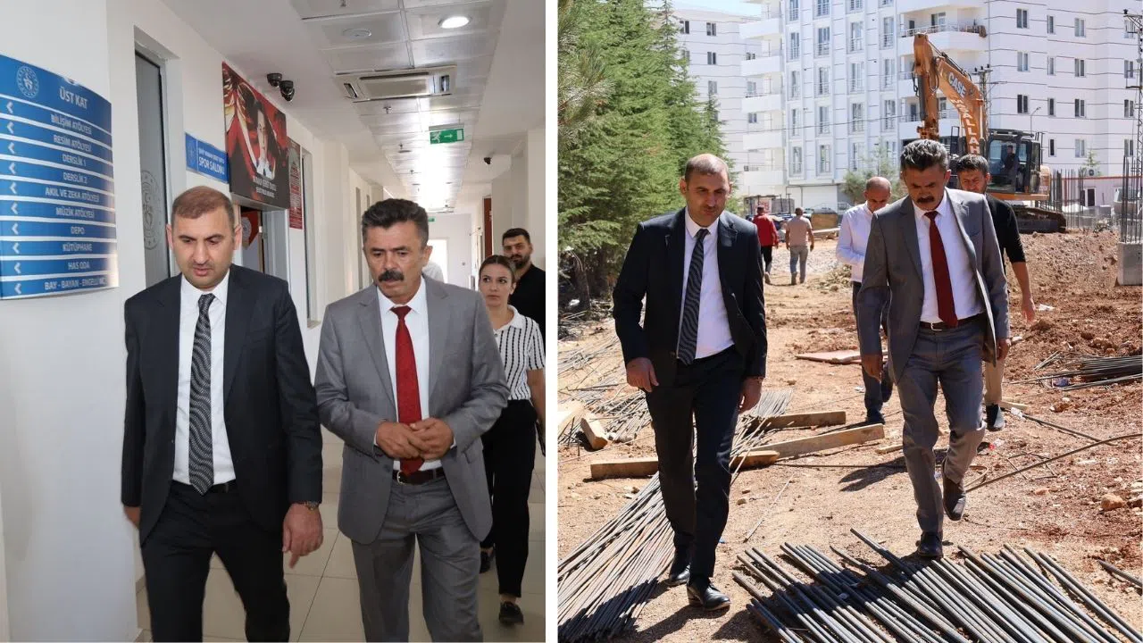 Kahramanmaraş İl Müdürü  Özdemir'den Afşin'e Ziyaret