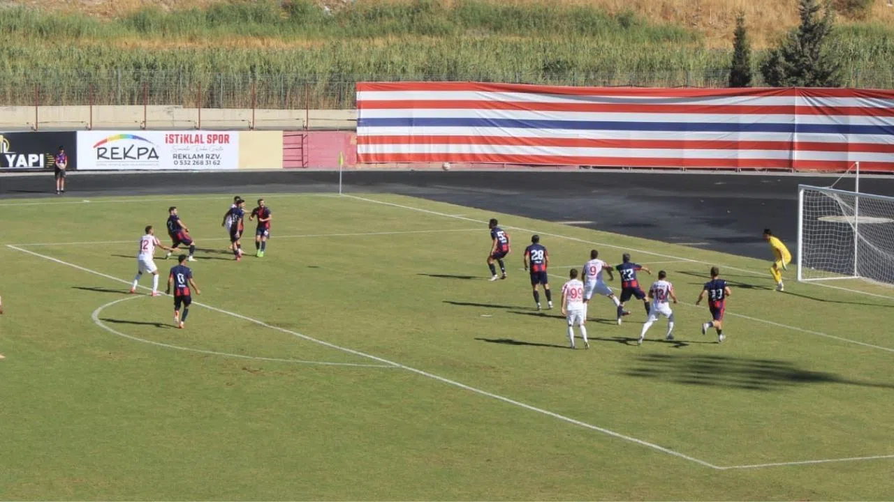Kahramanmaraş İstiklal Spor İlk Yarıyı Önde Kapattı; 1-0