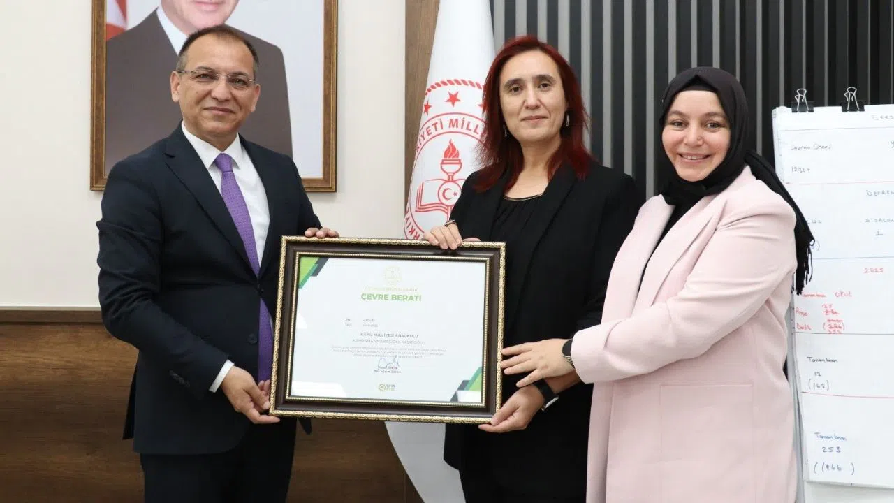 Kahramanmaraş Kamu Külliyesi Anaokulu, Türkiye Birincisi Oldu