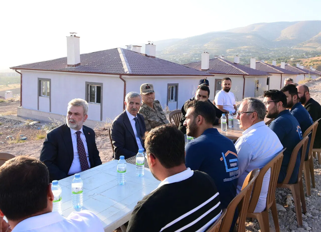 Kahramanmaraş Kırsalında Yeni Ev Projeleri Yakından İncelendi