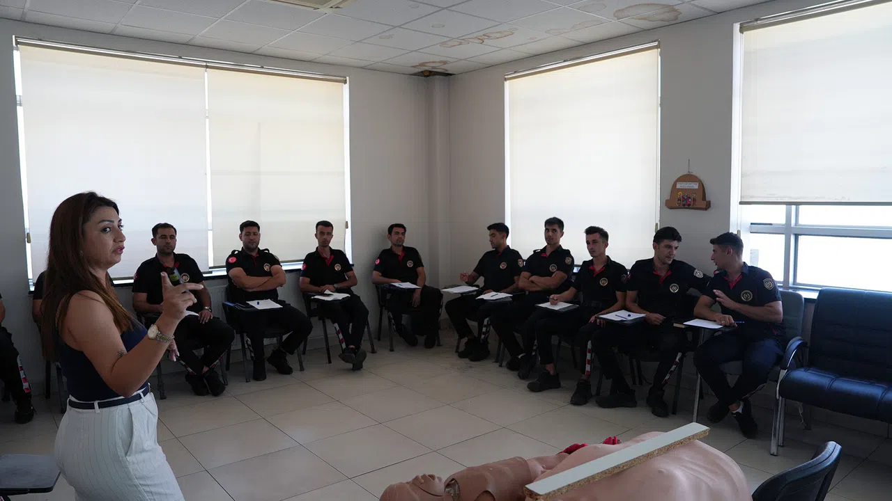 Kahramanmaraş’ın Ateşe Koşan Kahramanları İlk Yardım Eğitimi Aldı