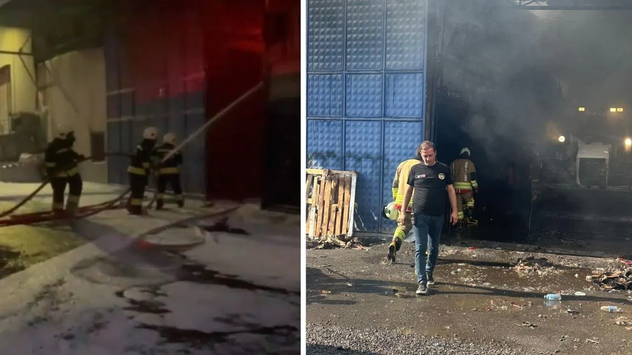 Kahramanmaraş’ta İş Yerinde Çıkan Yangın Söndürüldü