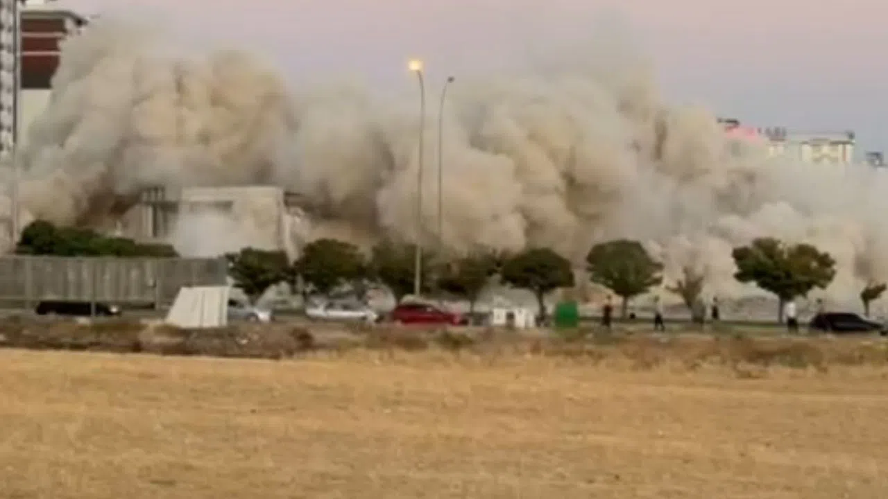 Kahramanmaraş’ta İşçi Ölümüne Neden Olan Binanın Yıkımı Tamamlandı