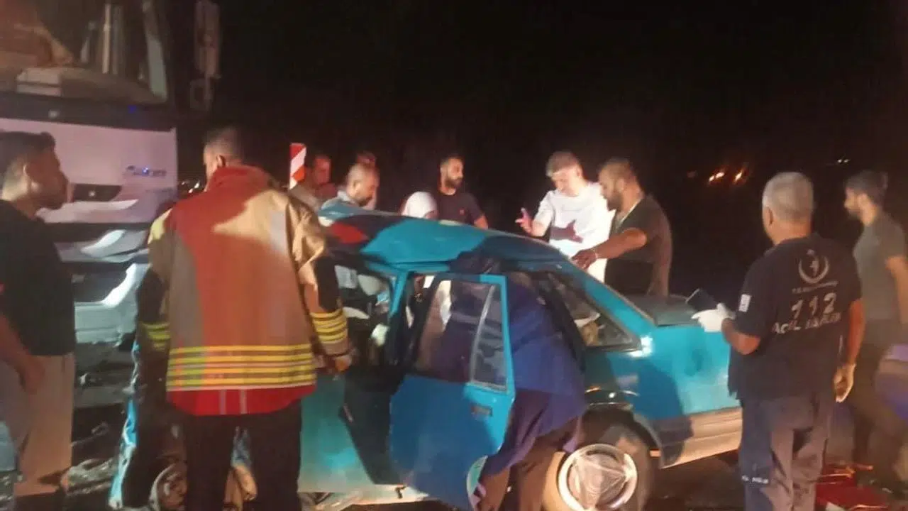 Kahramanmaraş'ta Feci Kaza, 3 Kişi Hayatını Kaybetti