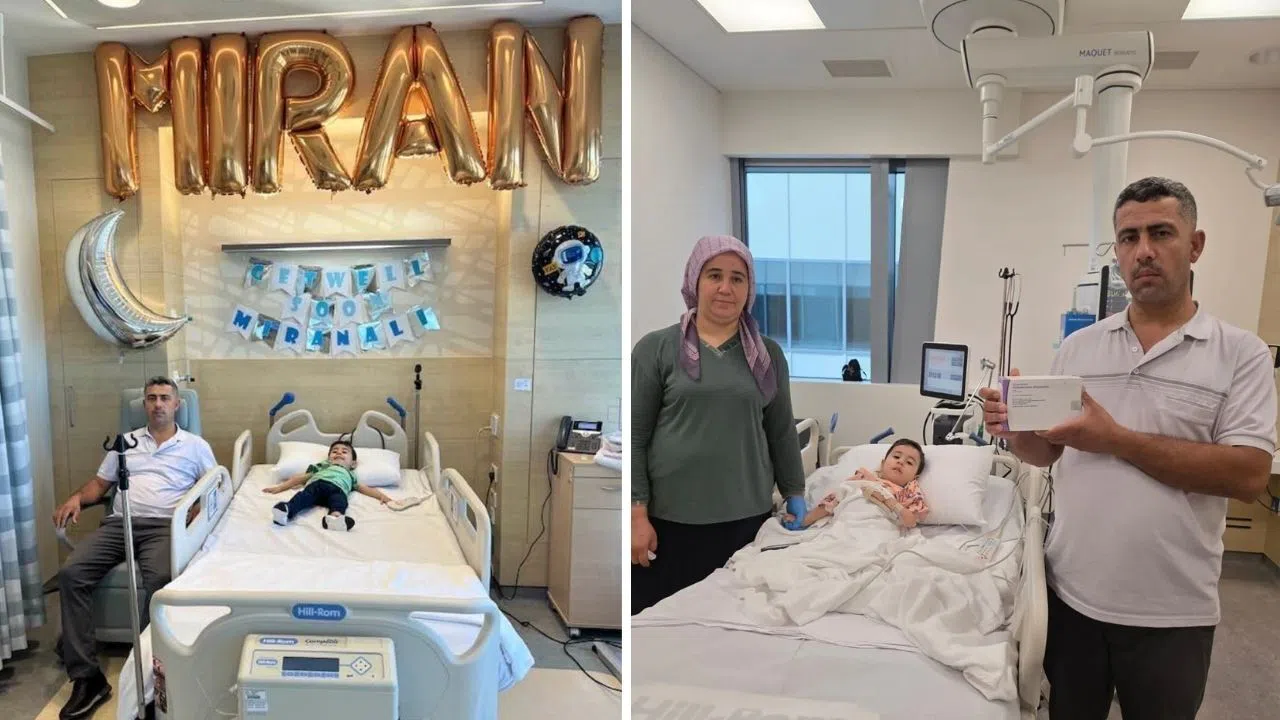 Kahramanmaraşlı Minik Miran Ali İlacına Kavuştu