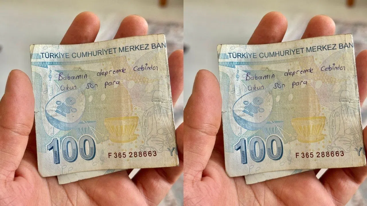 Kahramanmaraş’ta Para Üstündeki Not Yürekleri Sızlattı