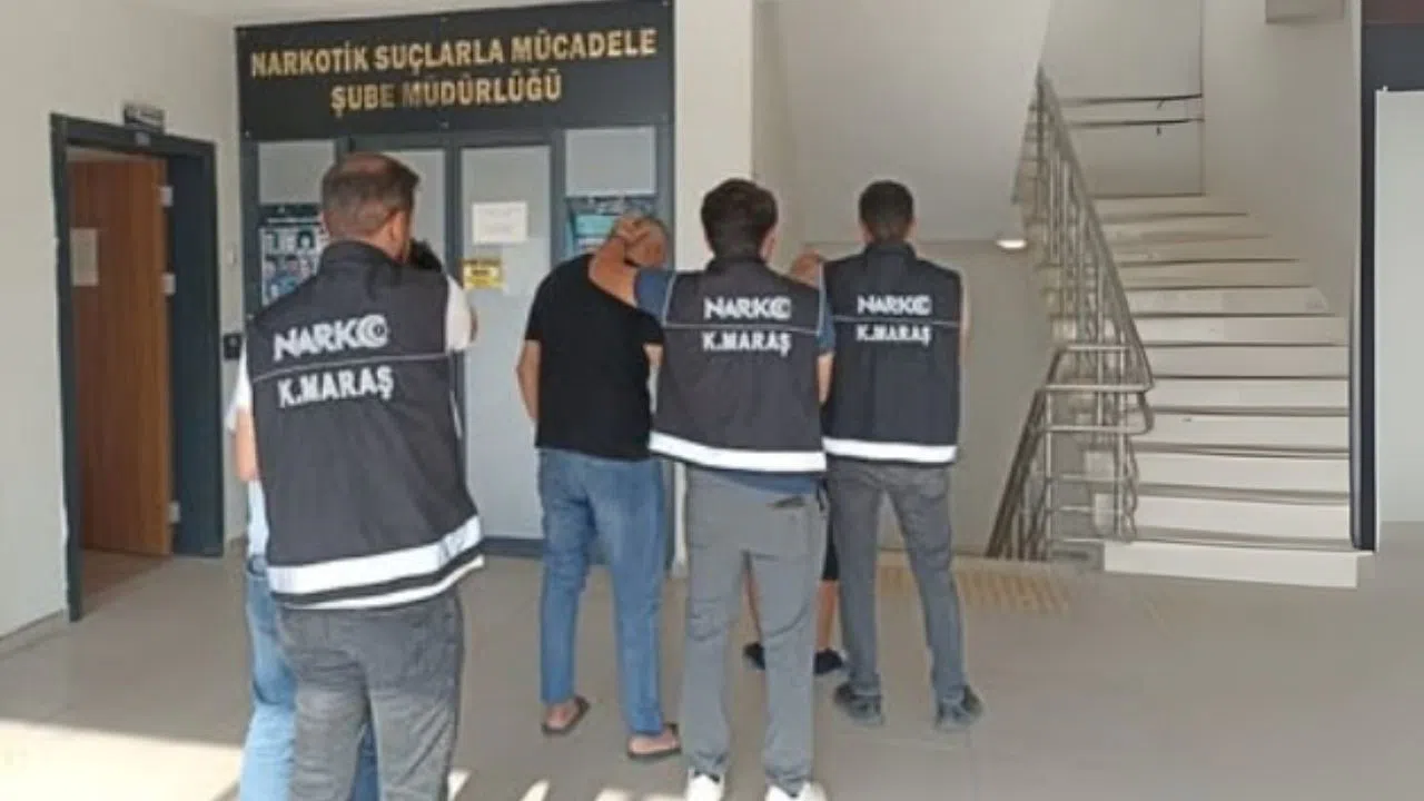 Kahramanmaraş’ta Uyuşturucu Operasyonu: 3 Şüpheli Tutuklandı