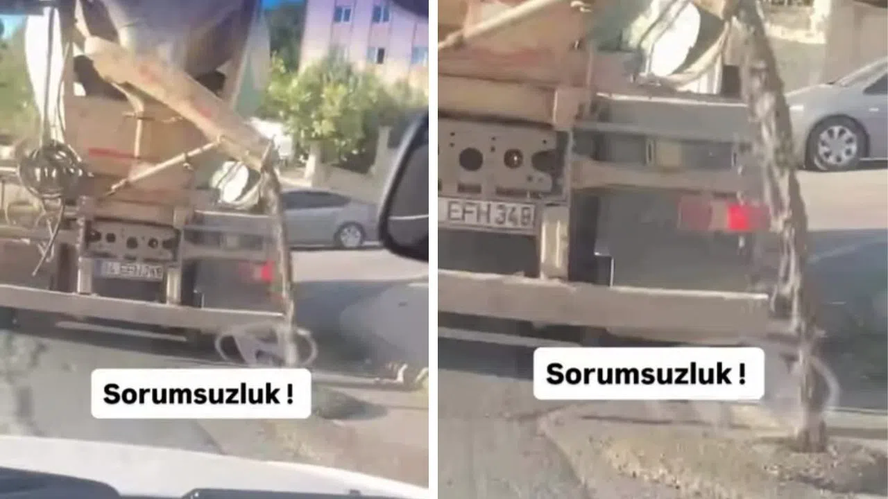 Kahramanmaraş’ta Yola Beton Dökene 153 Bin Lira Ceza Kesildi