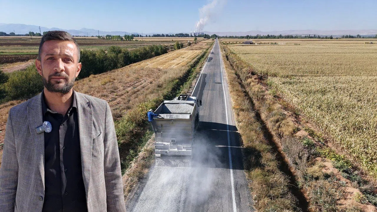 Karahöyük’ün 6 Kilometrelik Yolu Büyükşehir’le Yenilendi