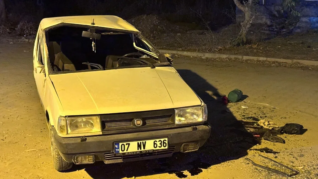 Kontrolden Çıkan Otomobil Takla Attı: Sürücü Kayboldu