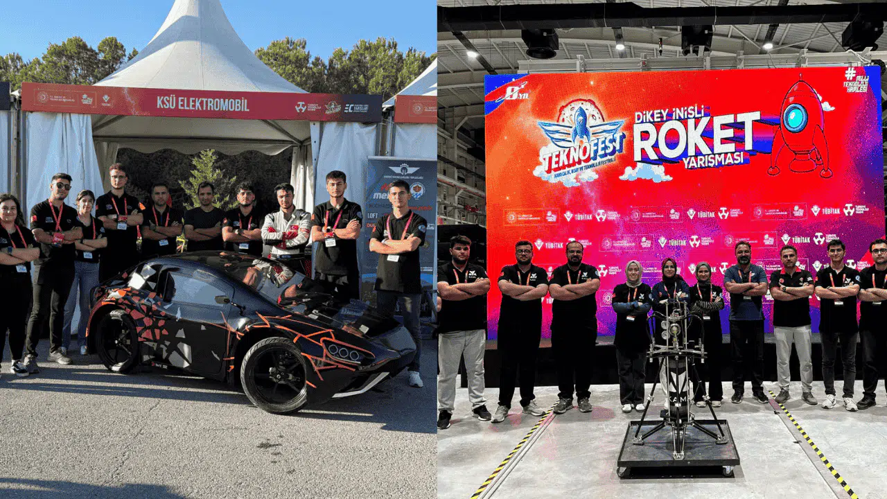 KSÜ, 4 Takımla TEKNOFEST 2025’te Yerini Alıyor