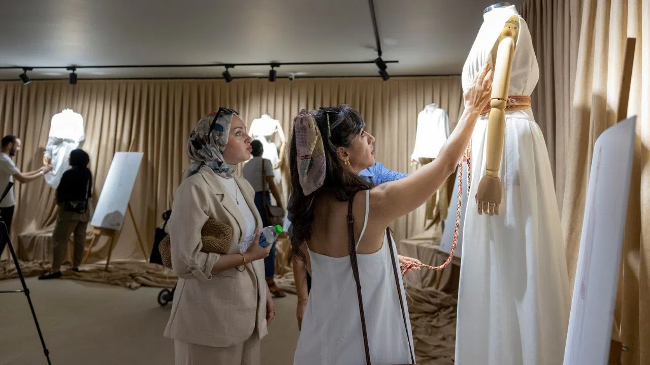 Özgün Kumaşlardan Hazırlanan Koleksiyon Ziyarete Açıldı