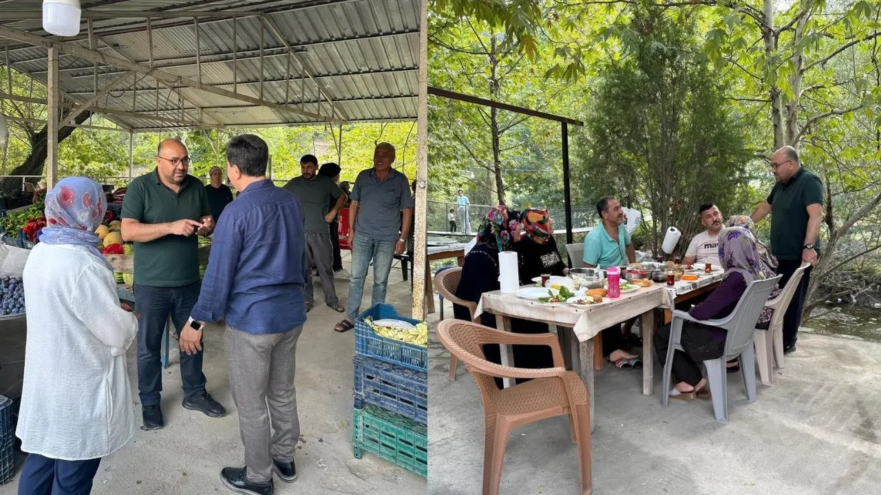 Milletvekili Şahin Andırın’da Vatandaşlarla Buluştu