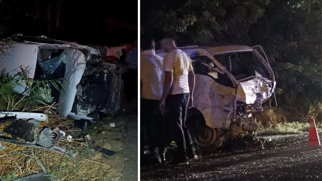 Minibüs ve İki Otomobilin Çarpıştığı Zincirleme Kazada Bir Ölü, Sekiz Yaralı