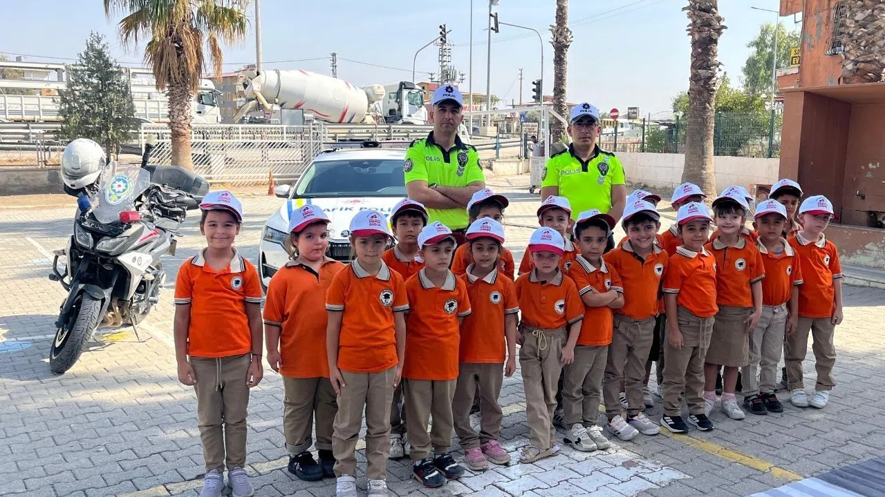 Minik Öğrencilere Trafik Bilinci Aşılandı