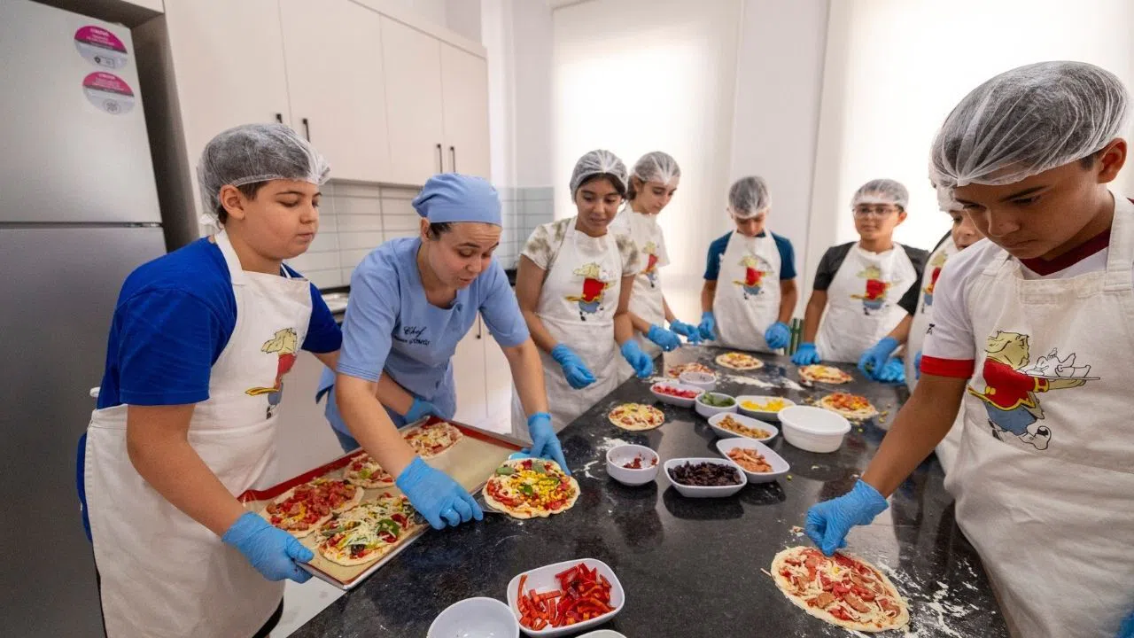 Küçük Şefler Mutfakta Büyük İşler Yapıyor