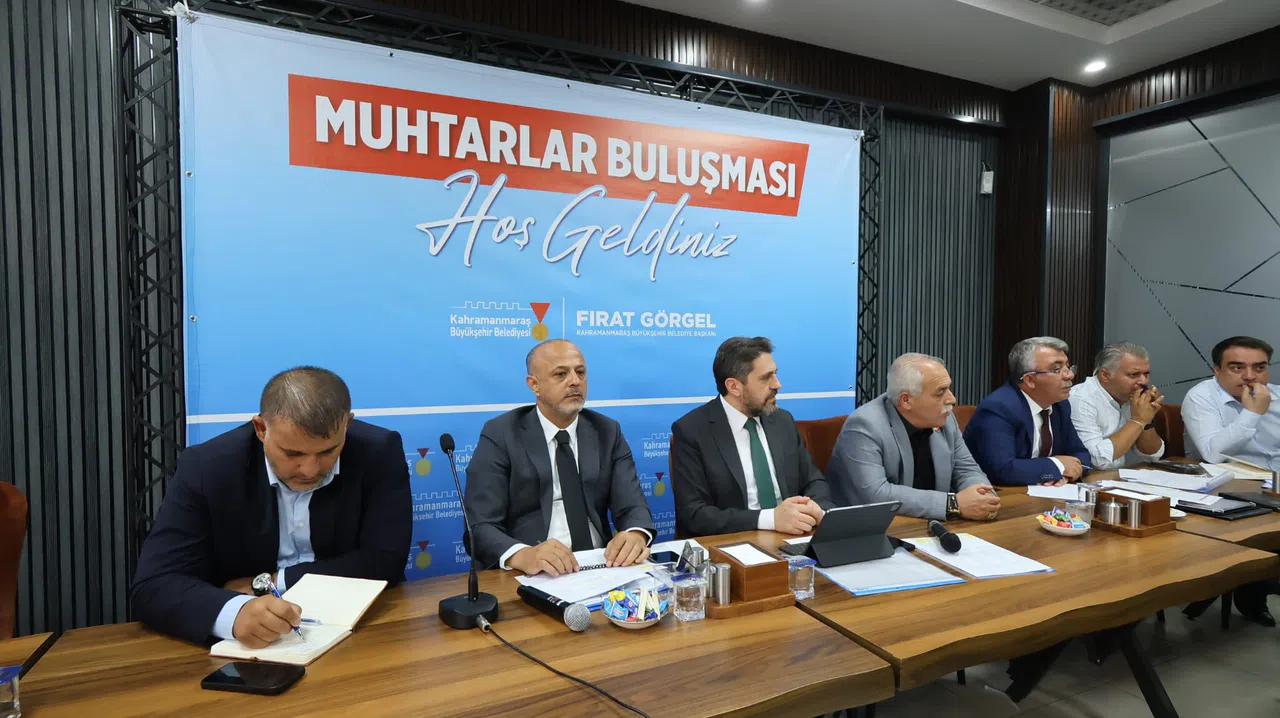 Afşin’de Muhtarlar Buluşmasıyla Yerel Talepler Masaya Yatırıldı