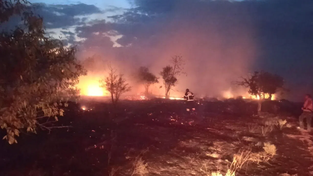 Otluk Alanda Çıkan Yangın Kısa Sürede Söndürüldü