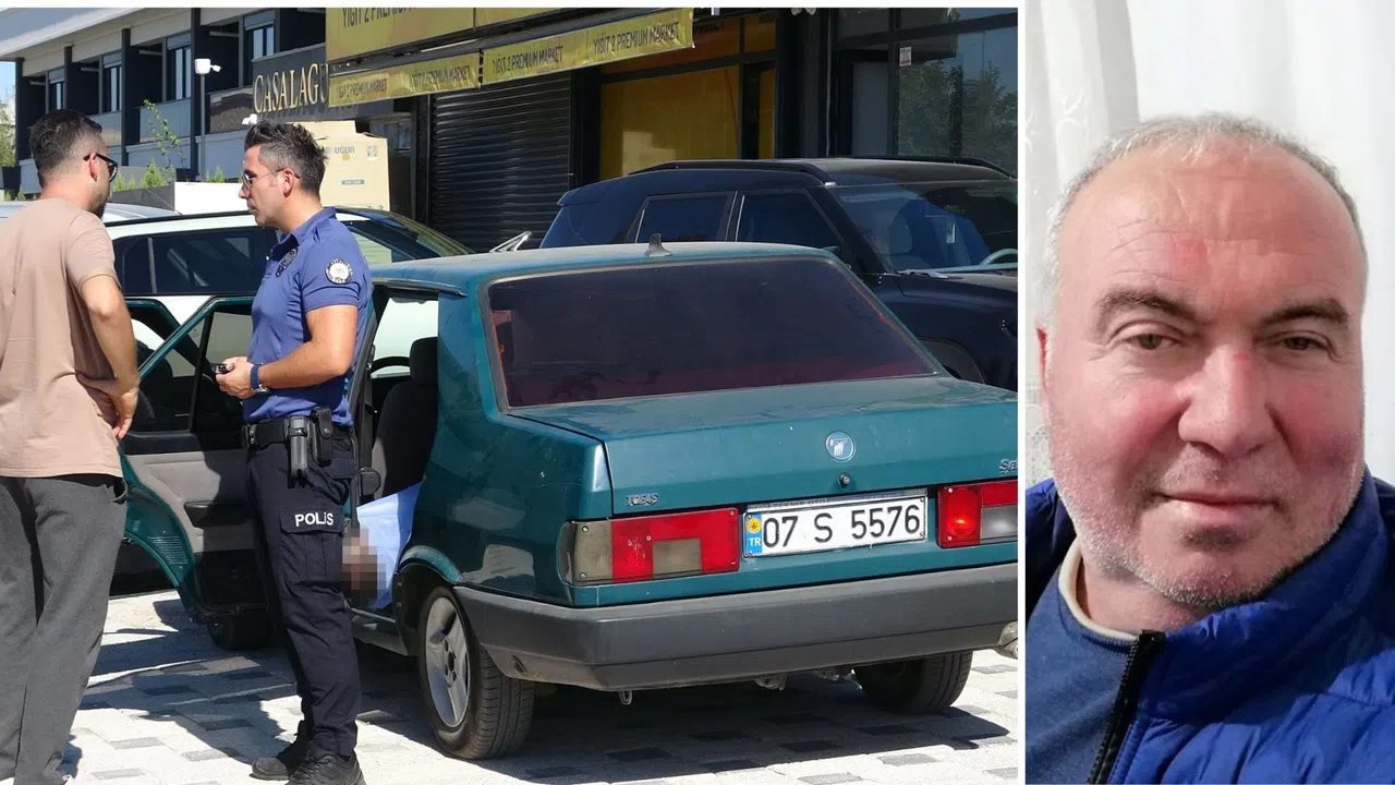 Park halindeki araçta 62 yaşındaki adam ölü bulundu