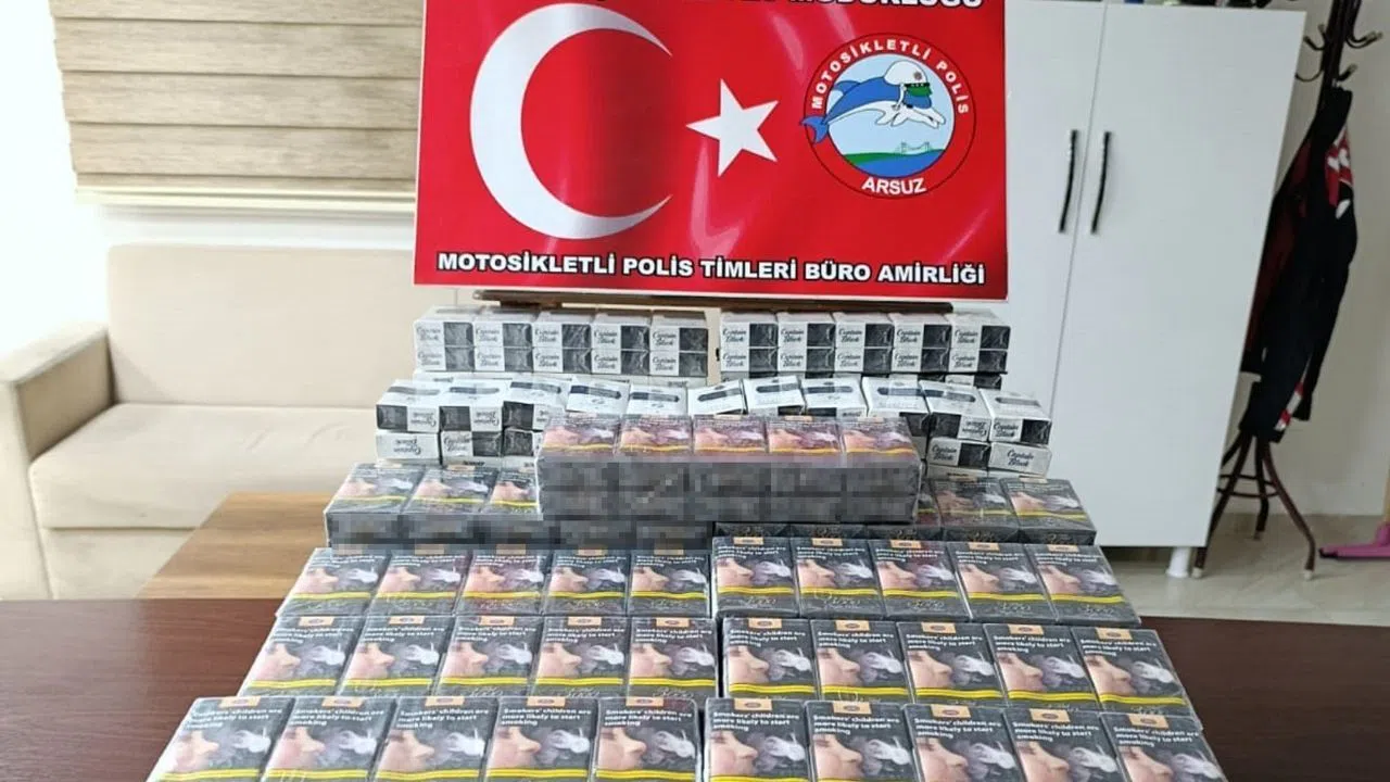Polis Denetiminde 2 Kişi Üzerinde Kaçak Sigara Yakalandı