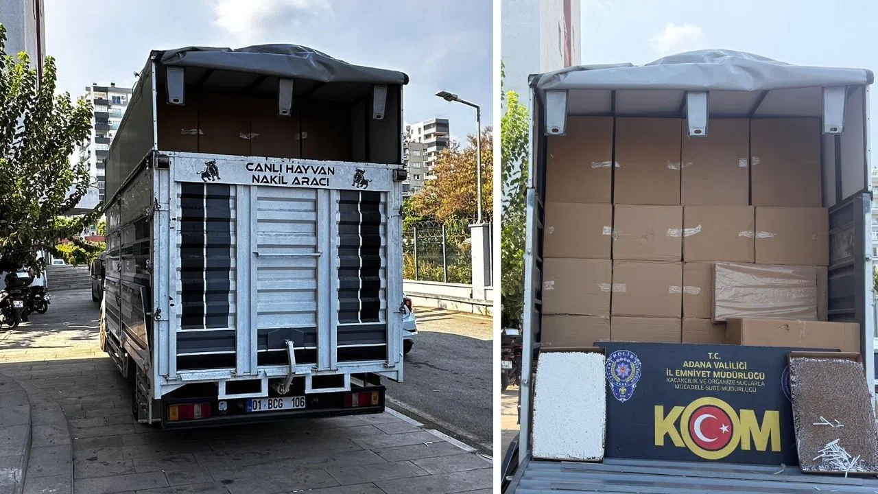 Polis Ekipleri 30 Milyon Liralık Kaçak Sigara Yakalandı