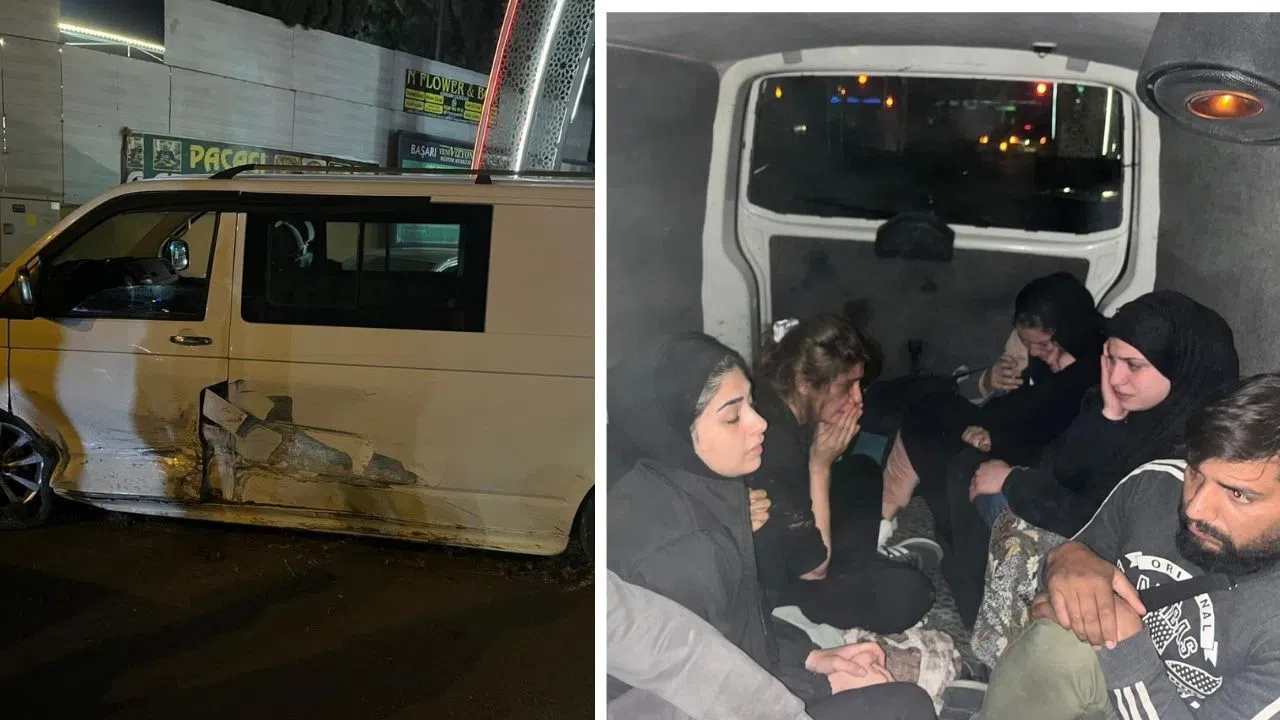 Polisin ‘Dur’ İhtarına Uymayan Minibüste 11 Kaçak Göçmen Yakalandı