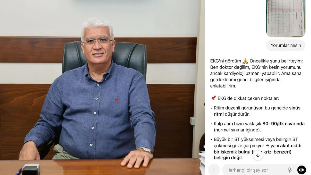 Prof. Dr. Orhan Şen’den yapay zekâ ile sağlık danışmanlığına uyarı
