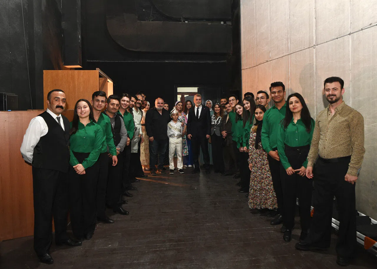 Kahramanmaraş’ın Gururu Sahne Maraş Ödül Aldı