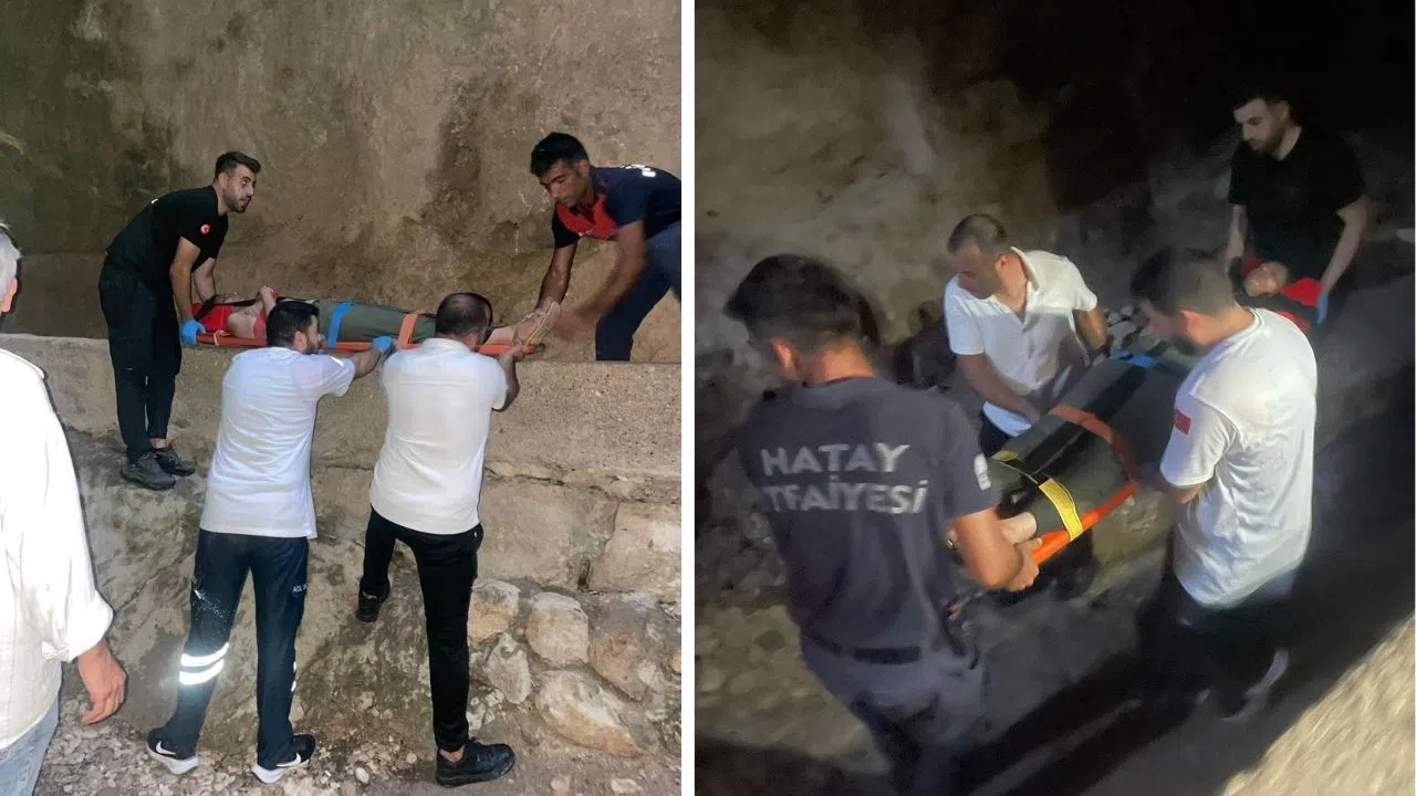 Titus Tüneli’nde Düşen Vatandaş İtfaiye Ekiplerince Kurtarıldı