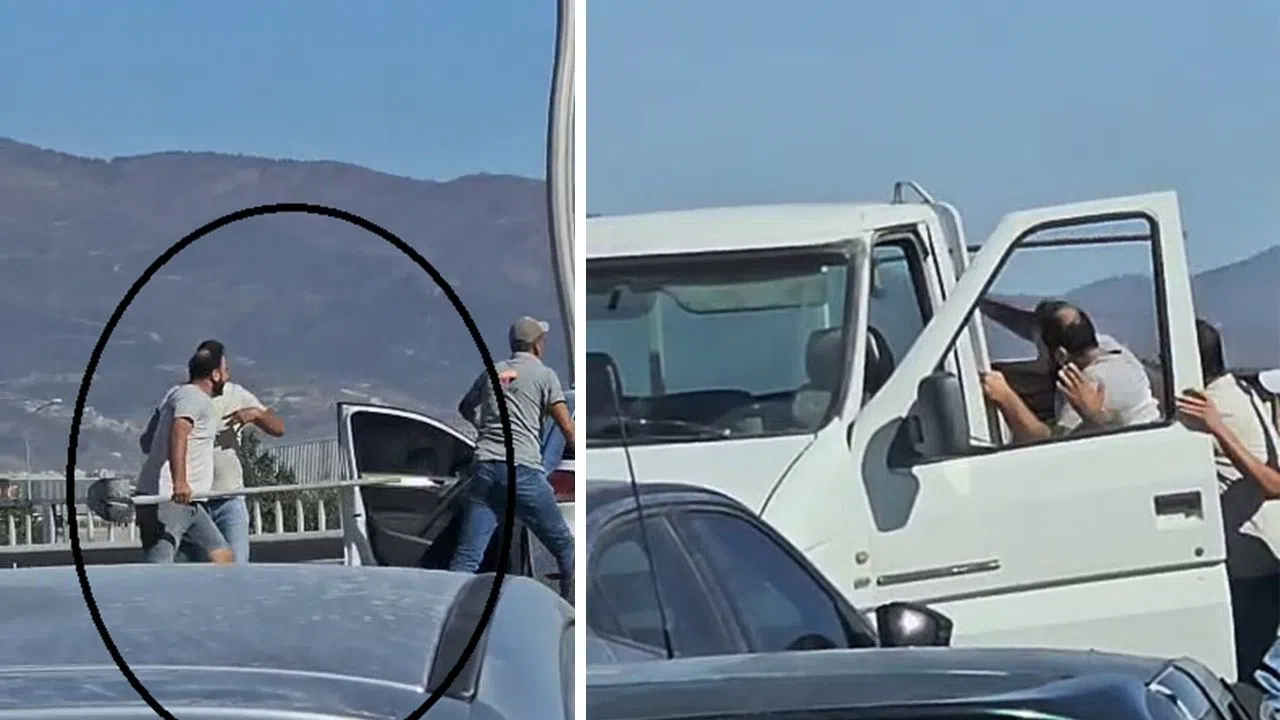 Trafik Tartışması Kürek ve Süpürgeyle Kavgaya Dönüştü