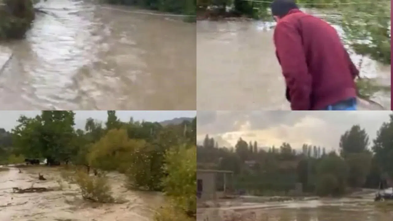 Uzun Süre Sonra Gelen Yağmur Dereleri Coşturdu