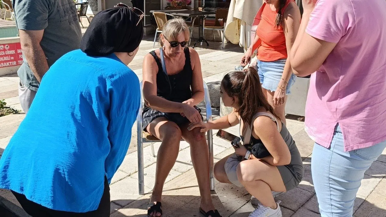 Yaya Geçidinde Meydana Gelen Kazada Bir Kişi Yaralandı