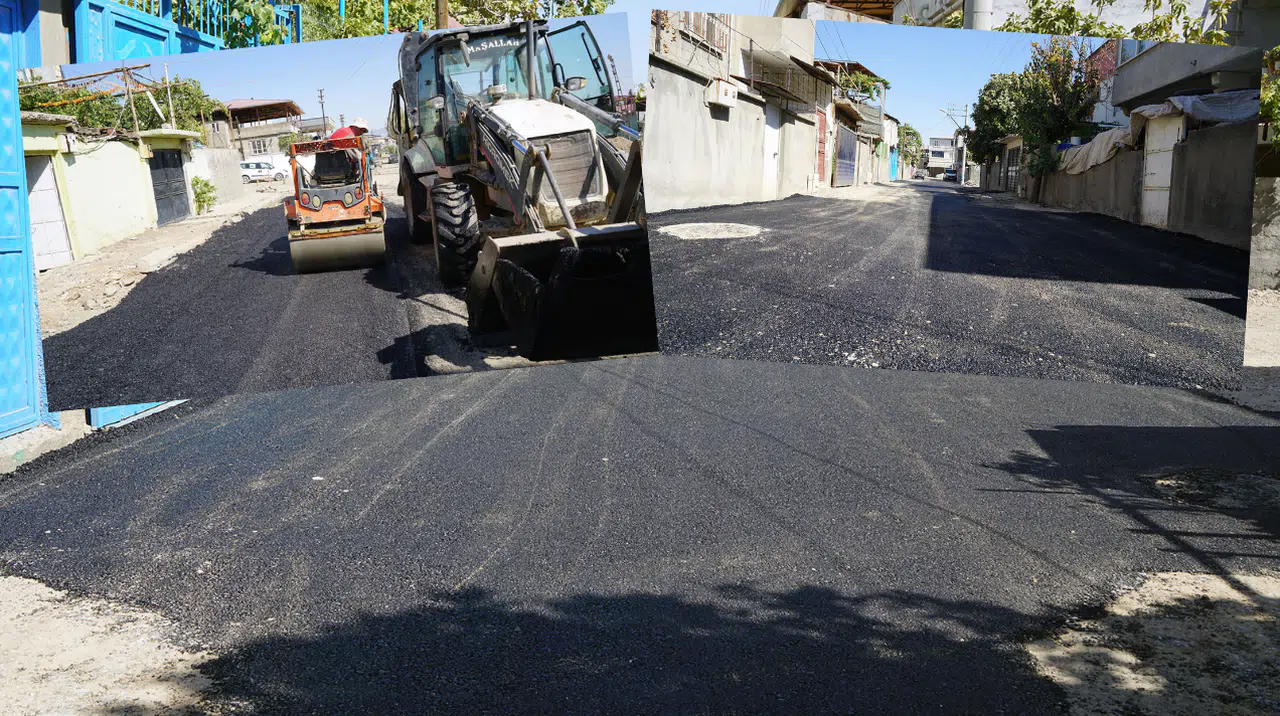 Dulkadiroğlu’nda Yol Konforu İçin Yoğun Asfalt Çalışması