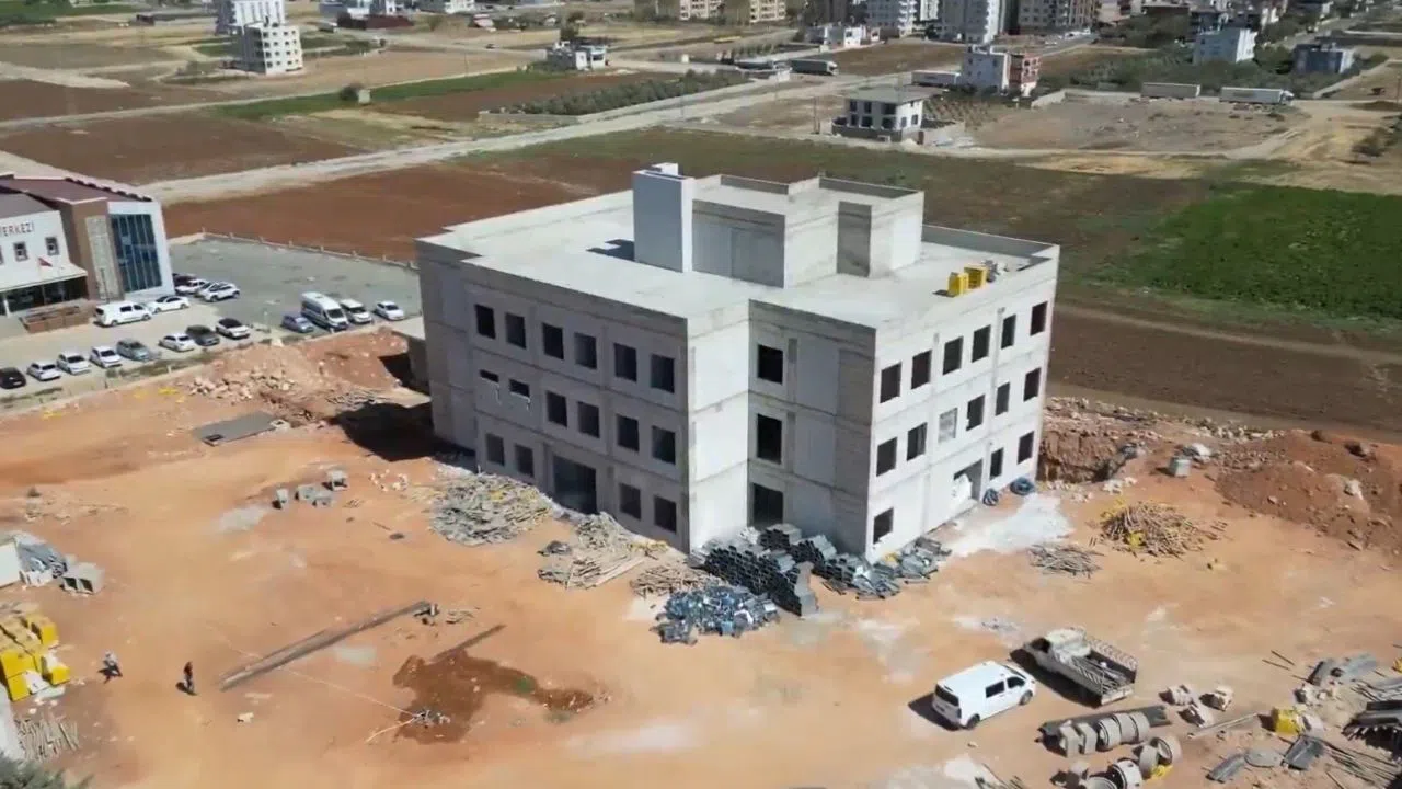 20 Üniteli Ağız ve Diş Sağlığı Merkezi Tamamlanma Aşamasında