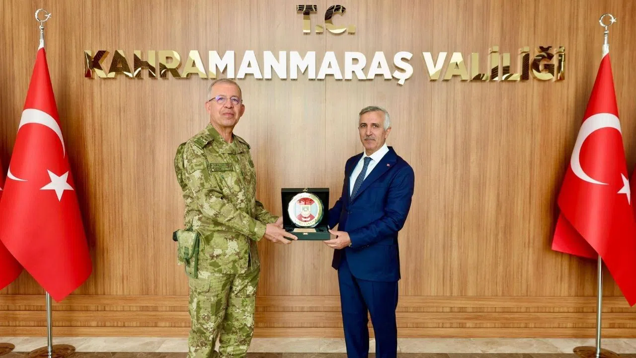 2’nci Ordu Komutanı Korgeneral'den Vali Ünlüer’e Ziyaret