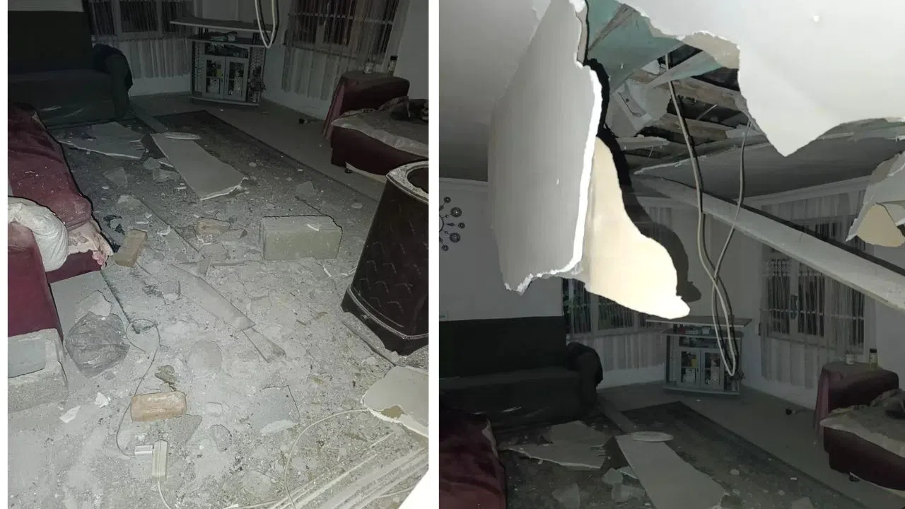 Deprem Manisa'da Eve Zarar Verdi! Tavan Çöktü