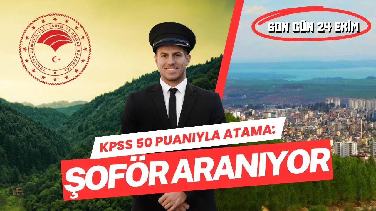 Adıyaman Tarım Müdürlüğü'ne Lise Mezunu Şoför Aranıyor: Son Gün 24 Ekim