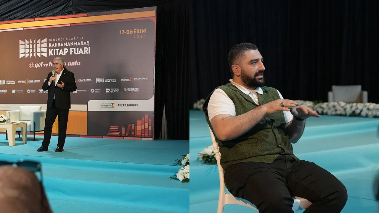 Ali Ural ve Melih Tuğtağ, Kahramanmaraş Kitap Fuarı’nda Okurlarla Buluştu