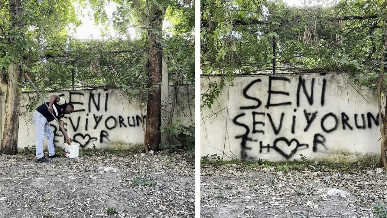 Aşk Mesajına Belediyeden Esprili Yanıt Geldi
