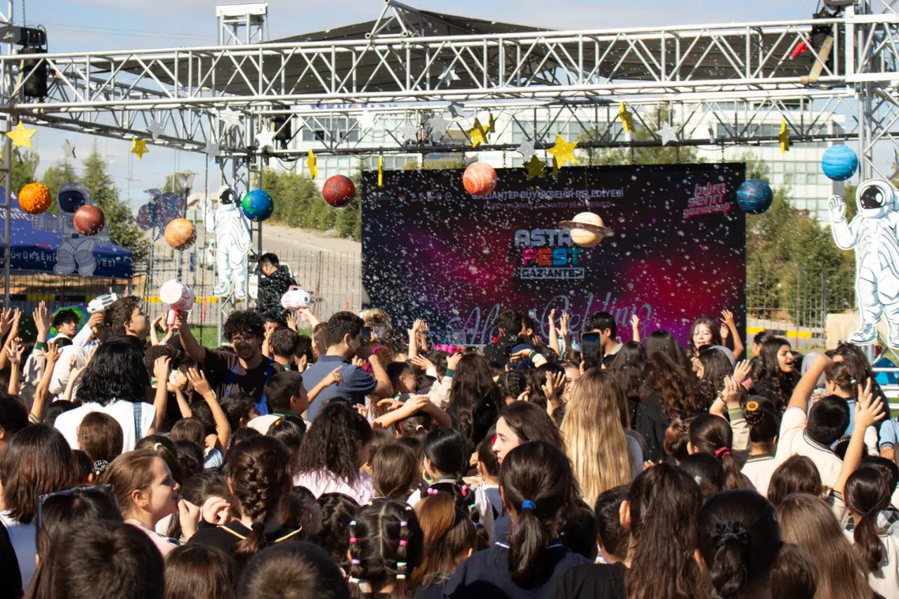 AstroFest Gaziantep Bilim Şenliği başladı