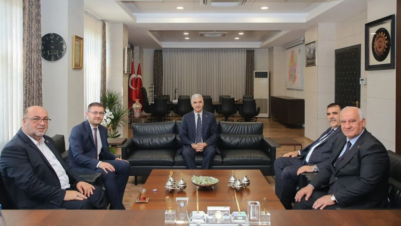 Kahramanmaraş’ta Belediye Başkanlarından Emniyet Müdürü Yiğit’e Ziyaret