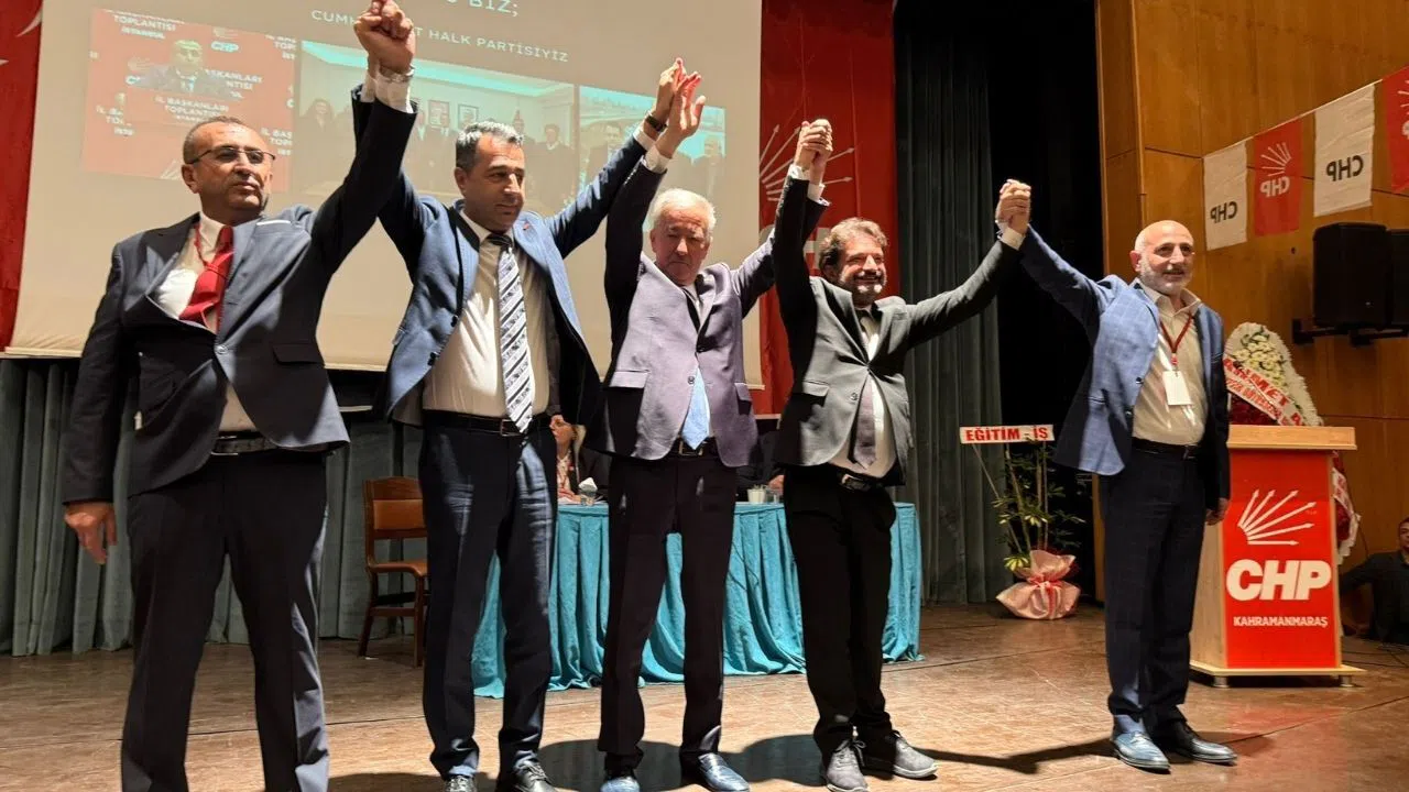 CHP Kahramanmaraş İl Başkanlığında Ünal Ateş Güven Tazeledi