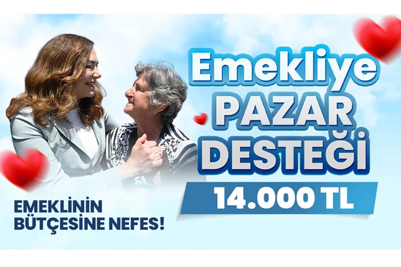 Emekliye pazar desteği 14 bin lira