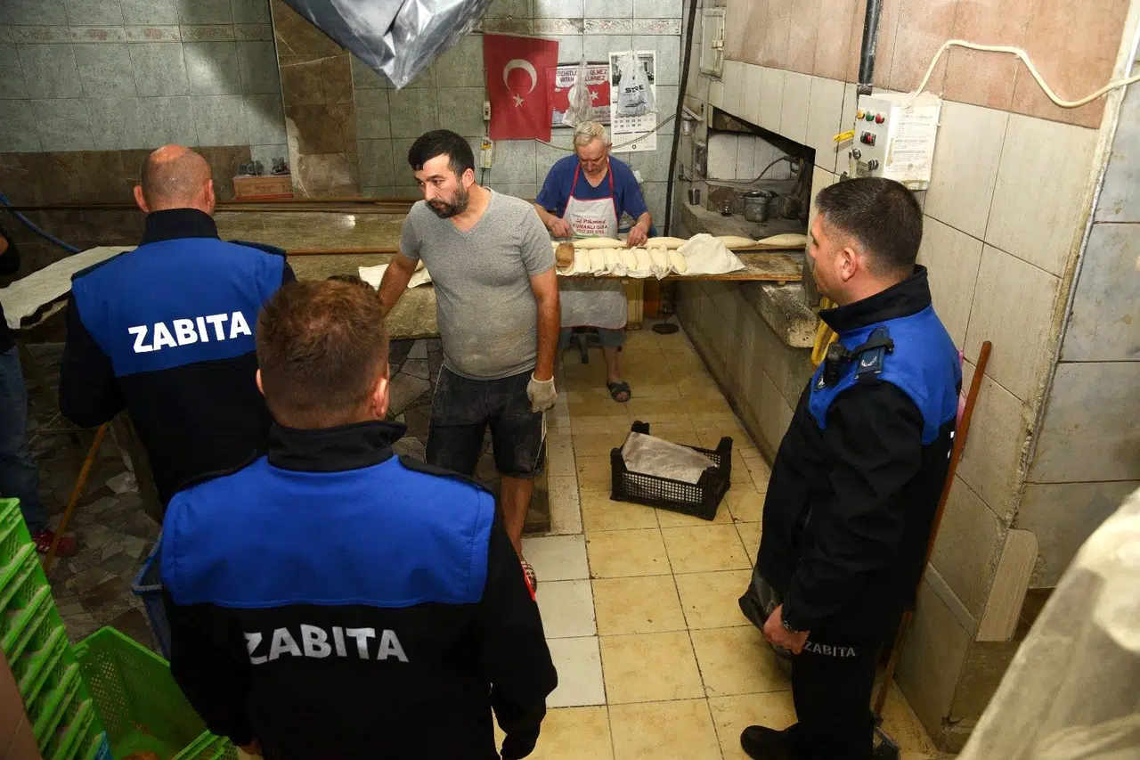 Fırınlara zabıtadan şok baskın